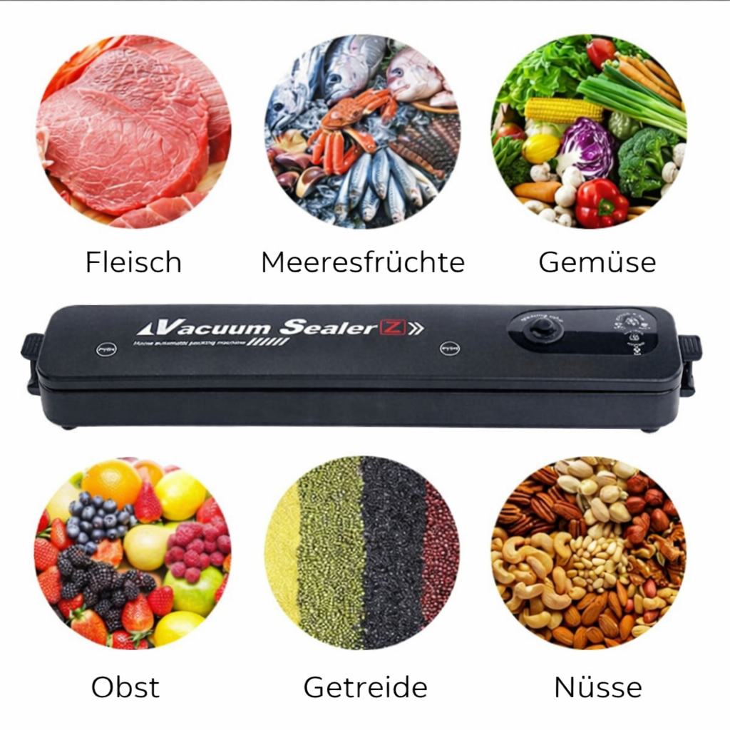 Profi Vakuumierer – Frische länger genießen + 100 Gratisbeutel