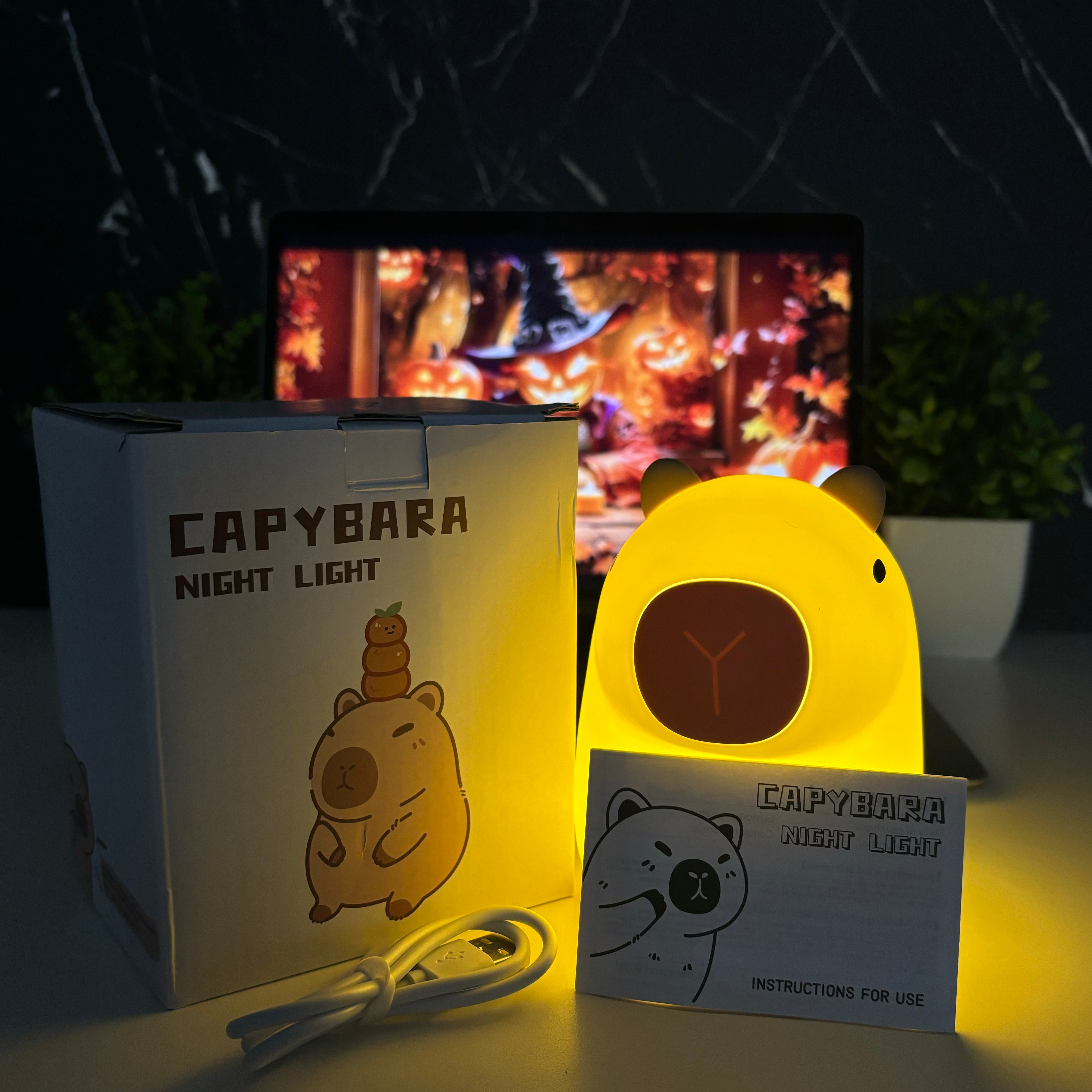 Koomi™ KapiShine – Kinder-Nachtlicht Capybara